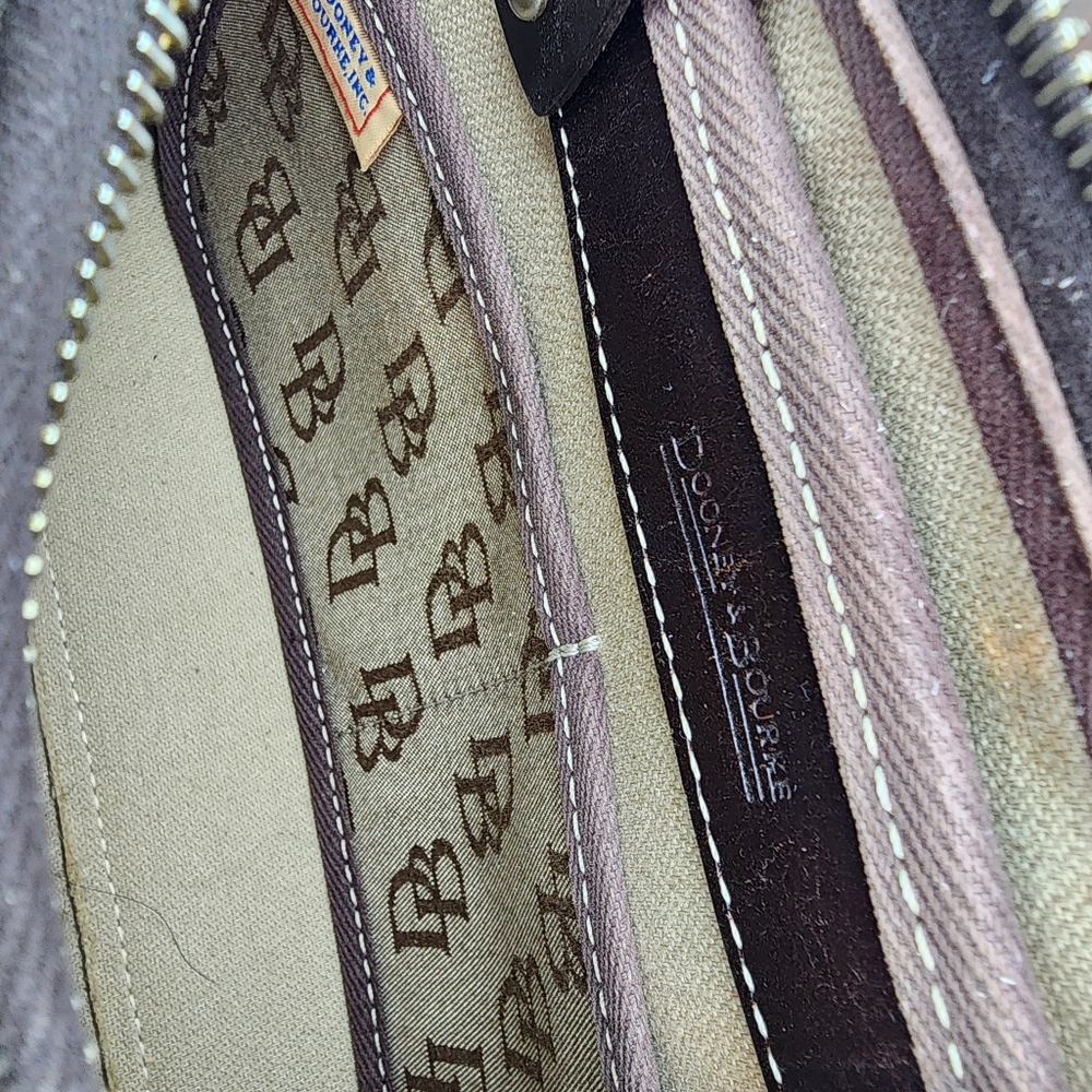 Dooney Bourke Handbags Canves LeatherPurse - Picture 7 of 11